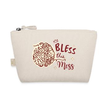 Bless This Mess – Gehirn & Neurodiversität - Bio-Täschchen - Natur - Vorne