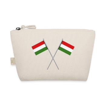 Flagge Ungarns - Bio-Täschchen - Natur - Vorne