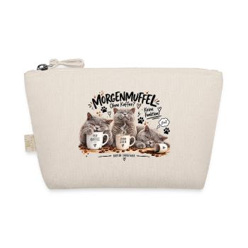 Morgenmuffel Katzenkaffee BKH - Bio-Täschchen - Natur - Vorne