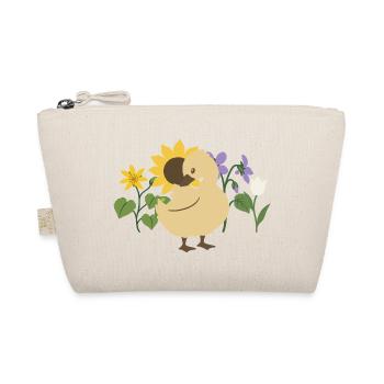 Kinder · Veilchen · Geschenkidee · Ente - Bio-Täschchen - Natur - Vorne