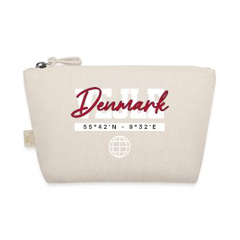 Vejle Dänemark Koordinaten Reise Souvenir - Bio-Täschchen - Natur - Vorne