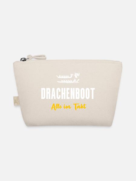 Drachenboot Team Geschenk Alle im Takt - Bio-Täschchen - Natur