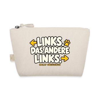 Links das andere Links – Rally Obedience - Bio-Täschchen - Natur - Vorne
