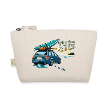 Paddeln Paddler SUP Kajak Paddelsport - Bio-Täschchen - Natur - Vorne