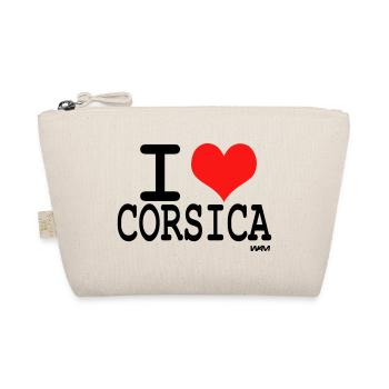 i love corsica - couleurs personnalisables - Trousse biologique - nature - Devant