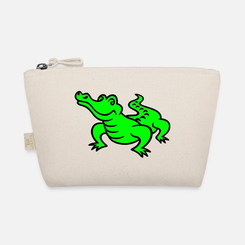 crocodile (a) - Organic Pouch - nature