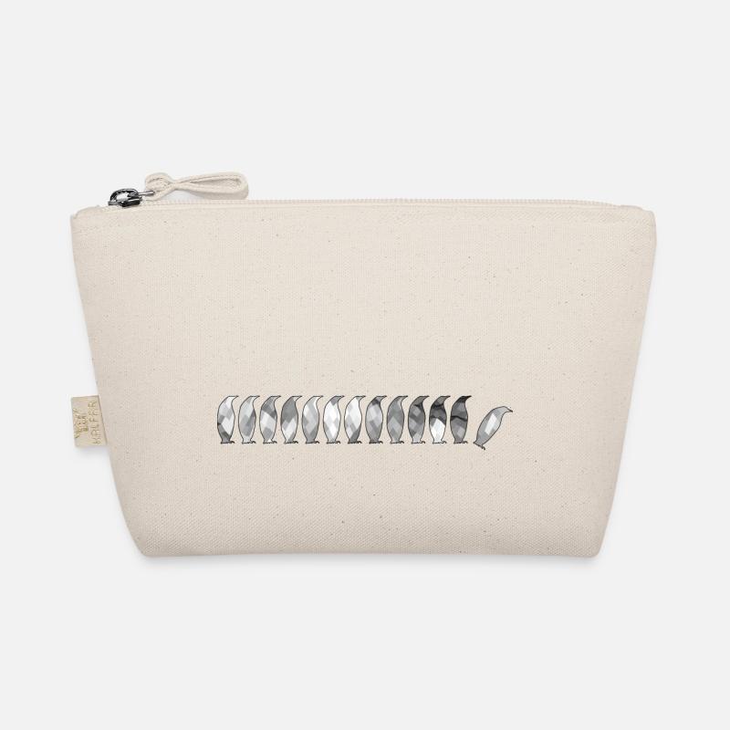 Penguins with Polygon Organic Pouch