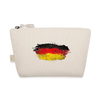 Deutschland Splatter - Bio-Täschchen - Natur - Vorne