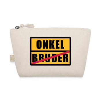Bruder - Onkel - Bio-Täschchen - Natur - Vorne