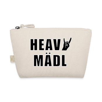 Heavy Mädl - Bio-Täschchen - Natur - Vorne