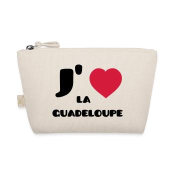 J'aime la Guadeloupe (V) - Bio-Täschchen - Natur - Vorne