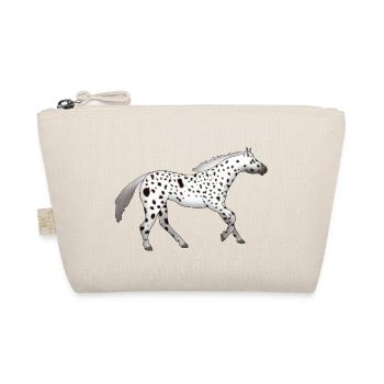 Appaloosa läuft - Bio-Täschchen - Natur - Vorne