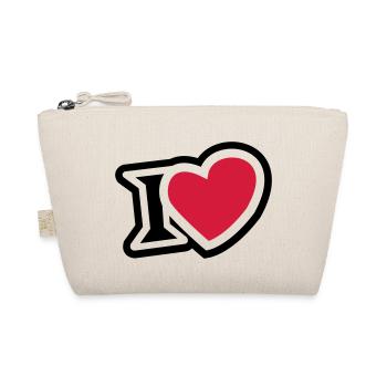 I love 2clr - Trousse biologique - nature - Devant
