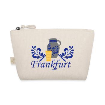 Frankfurt Bembel Geripptes - Bio-Täschchen - Natur - Vorne