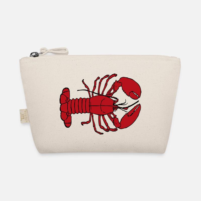 Red lobster - Bio-Täschchen - Natur