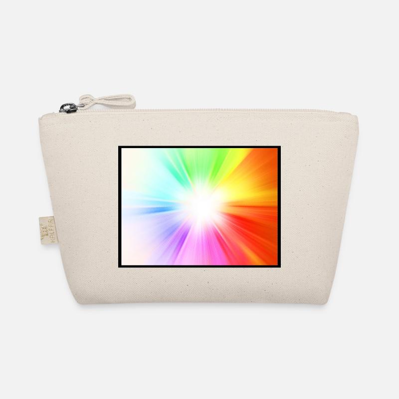 Regenbogen Punkte Bio-Täschchen