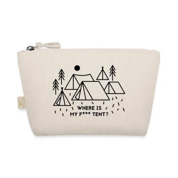 Where is my tent? - Bio-Täschchen - Natur - Vorne
