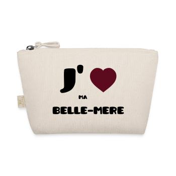 I love my mother (V) - Organic Pouch - nature - Front