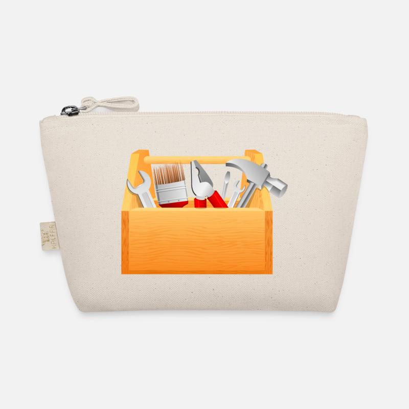 tool box tool box hammer pliers screwdriver Organic Pouch