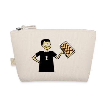 Les échecs Nerd Hobby jeu de plateau cadeau lunettes cool - Trousse biologique - nature - Devant