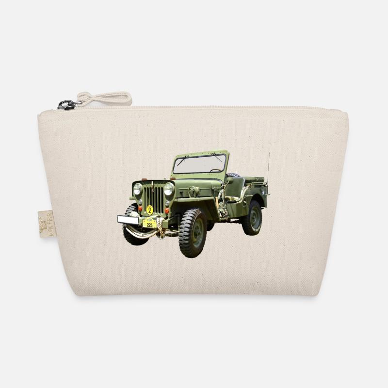 Willys Jeep Odtimer Organic Pouch