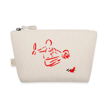 , GINNASTA AT THE RINGS, MASCHI ARTISTIC GYMNASTICS - Organic Pouch - nature - Front