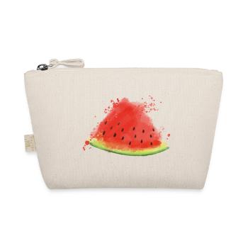 Melone - Wassermelone - Bio-Täschchen - Natur - Vorne
