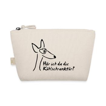 podenco kuehleschrank - Bio-Täschchen - Natur - Vorne