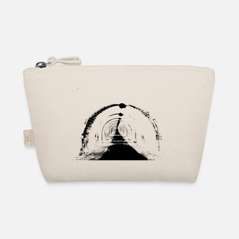 Tunnel-#001 - Bio-Täschchen - Natur