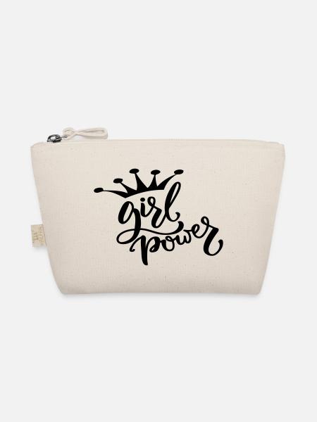 girl power - Trousse biologique - nature - Devant