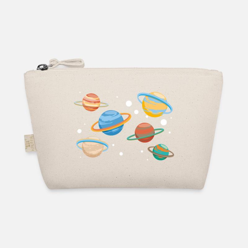 Saturn Planeten - Bio-Täschchen - Natur