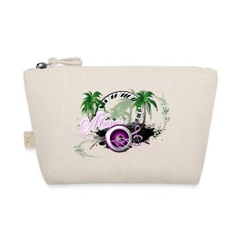 Haut-parleur de musique avec des palmiers - Trousse biologique - nature - Devant
