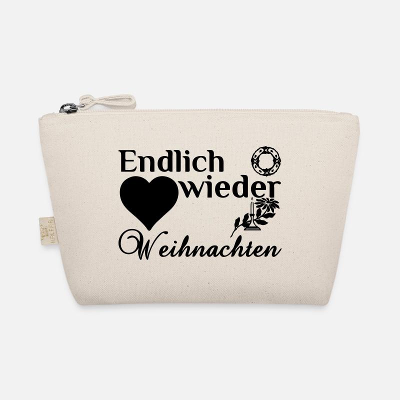 Weihnachten Winter Christmas Spruch Geschenk Bio-Täschchen