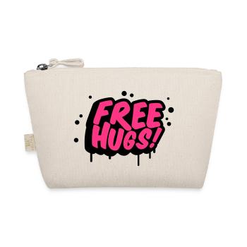 free_hugs__f2 - Bio-Täschchen - Natur - Vorne