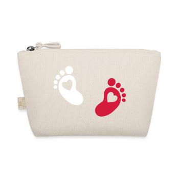 Bébé pieds - Trousse biologique - nature - Devant