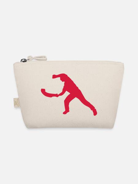 Baskische Pelota Abbildung 2 - Bio-Täschchen - Natur - Vorne