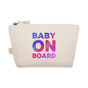 Baby an bord - Bio-Täschchen - Natur - Vorne