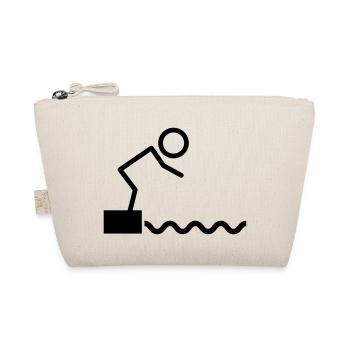swimming_f1 - Bio-Täschchen - Natur - Vorne