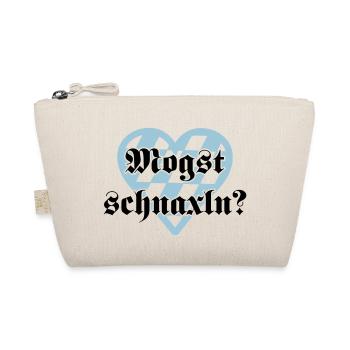 Mogst schnaxln - Bio-Täschchen - Natur - Vorne
