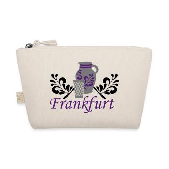 Frankfurt - Bembel - Geripptes - Bio-Täschchen - Natur - Vorne