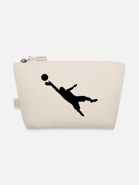 Fußball - Bio-Täschchen - Natur