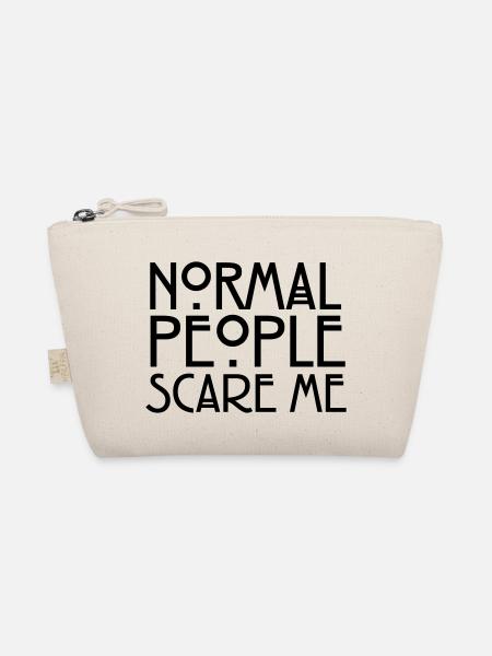 Normal People Scare Me - Trousse biologique - nature - Devant