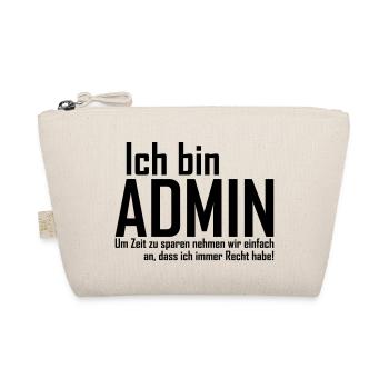 admin - Bio-Täschchen - Natur - Vorne
