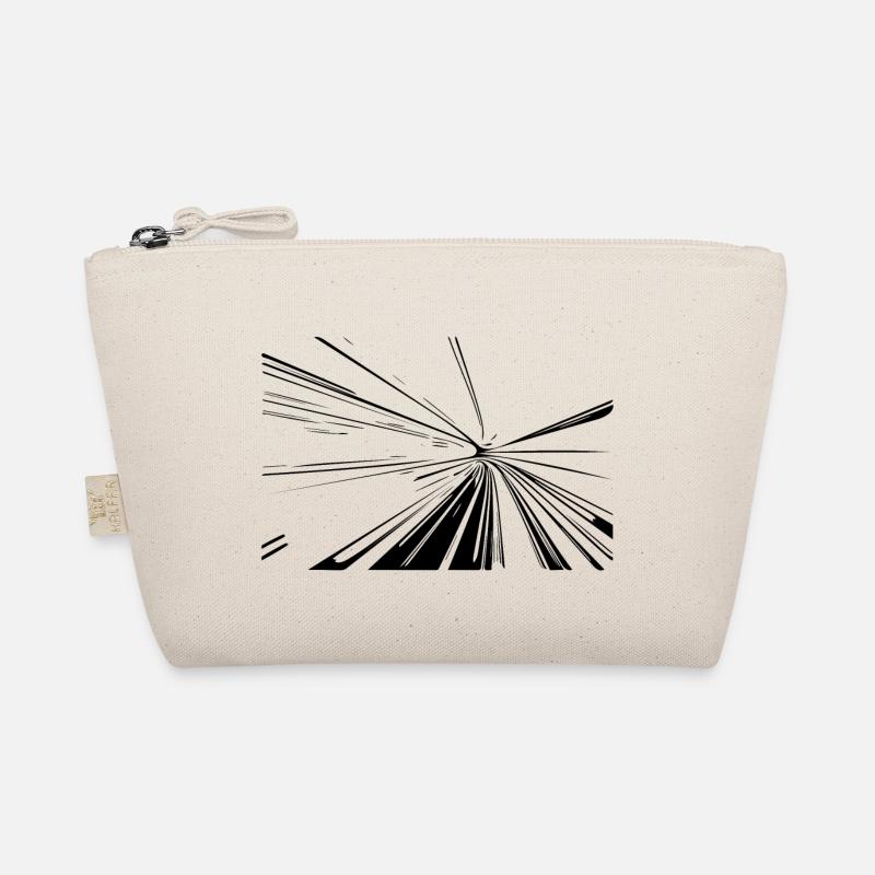 Vector Linien Splash Bio-Täschchen