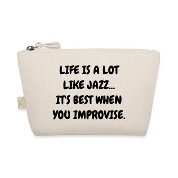 Jazz - Music - Blues - Funk - Jazzman - Groove - Organic Pouch - nature - Front