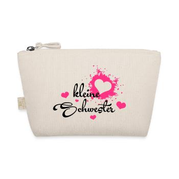 Kleine Schwester - Bestes Geburtstagsgeschenk - Trousse biologique - nature - Devant