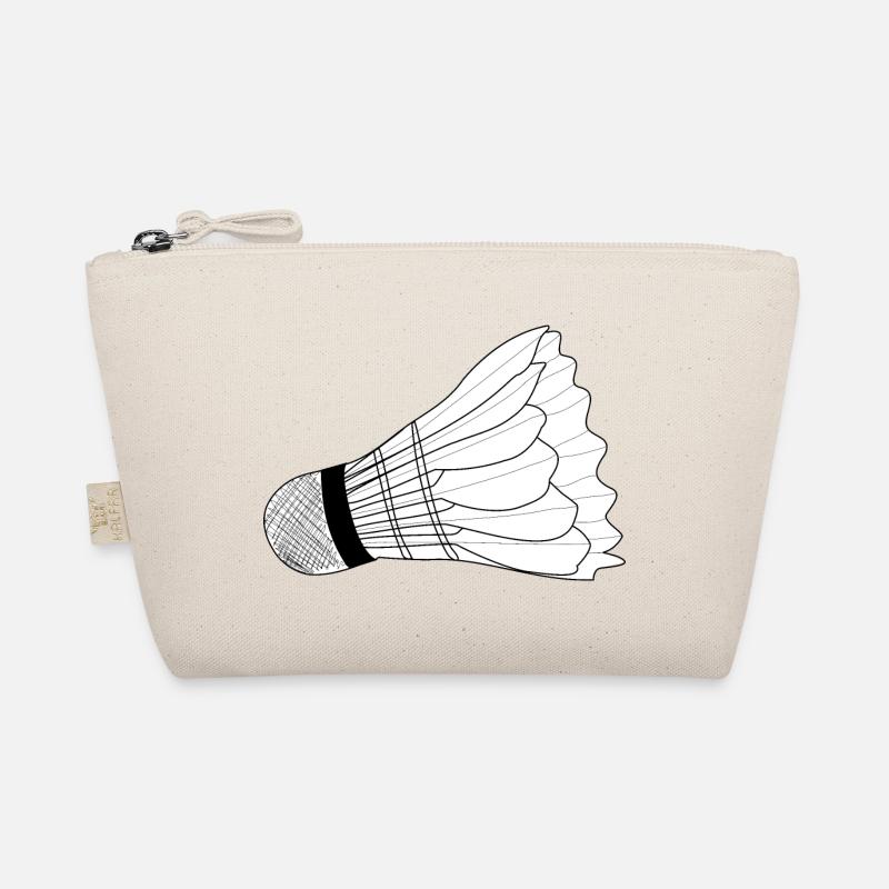 Badminton birdie Organic Pouch