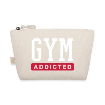 GYM ADDICT - Bio-Täschchen - Natur - Vorne