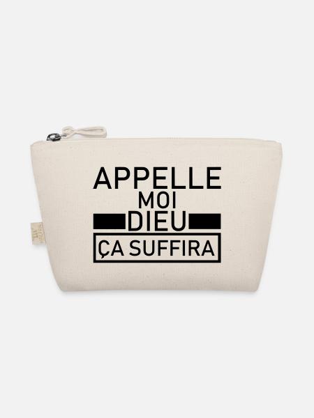 appelle moi dieu ça suffira - Organic Pouch - nature - Front