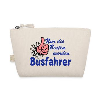 Busfahrer Bus Omnibus nur die besten (25) - Bio-Täschchen - Natur - Vorne